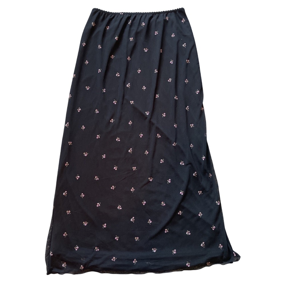 Vtg Y2k MAXI Skirt S Women's Boho Fairy Goth Romantic coquette Cottage Whimsical